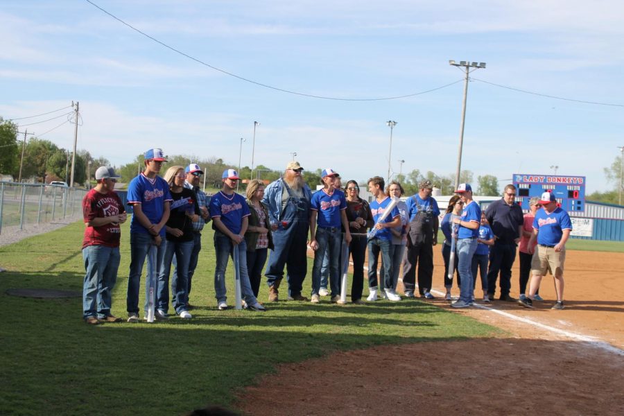 Slow-Pitch softball and Baseball Senior Night